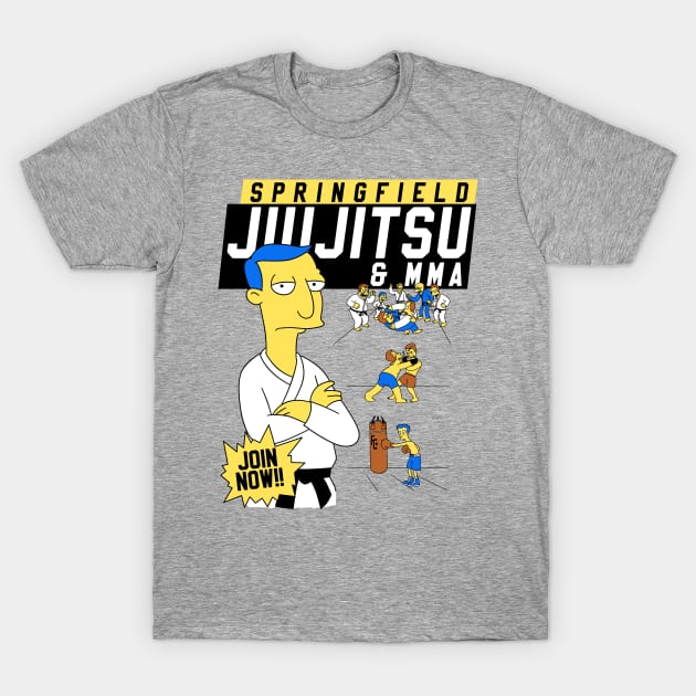 Springfield Jiu-Jitsu & MMA T-Shirt by RoundFive